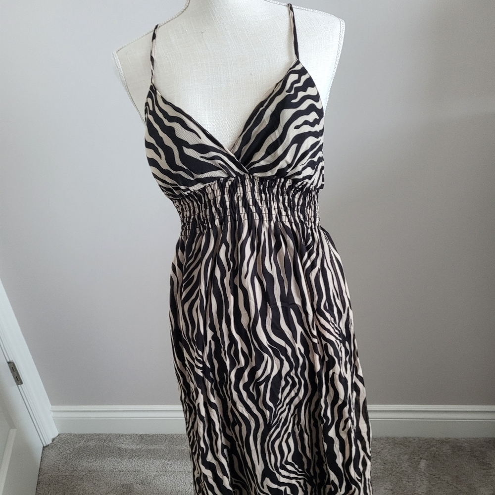 Thin straps long dress